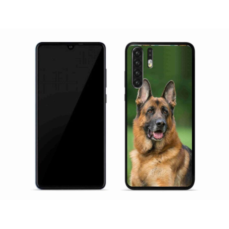Gelový kryt mmCase na mobil Huawei P30 Pro - německý ovčák