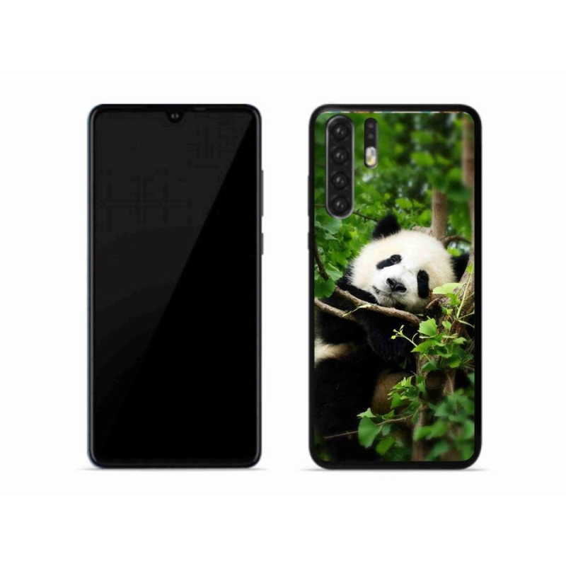 Gelový kryt mmCase na mobil Huawei P30 Pro - panda