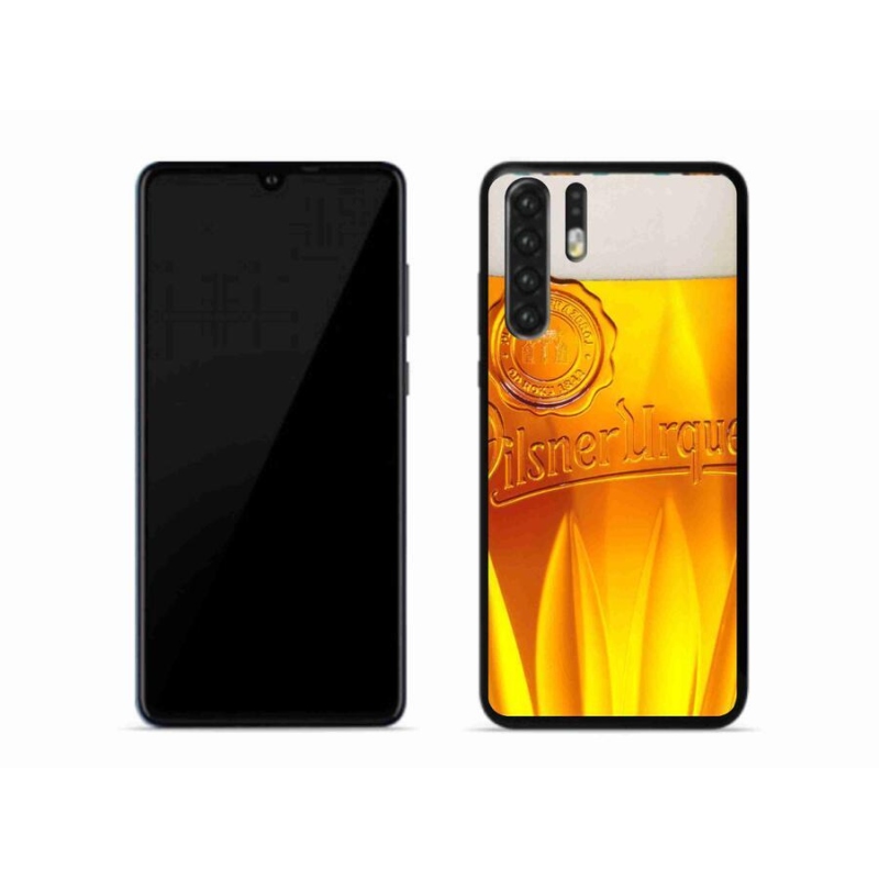 Gelový kryt mmCase na mobil Huawei P30 Pro - pivo
