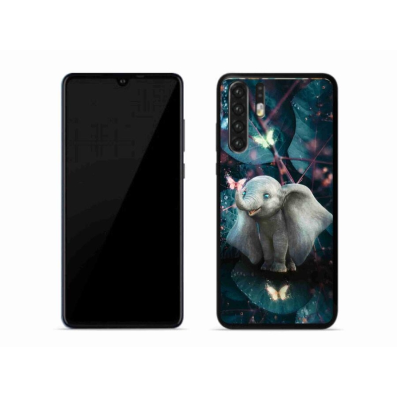Gelový kryt mmCase na mobil Huawei P30 Pro - roztomilý slon