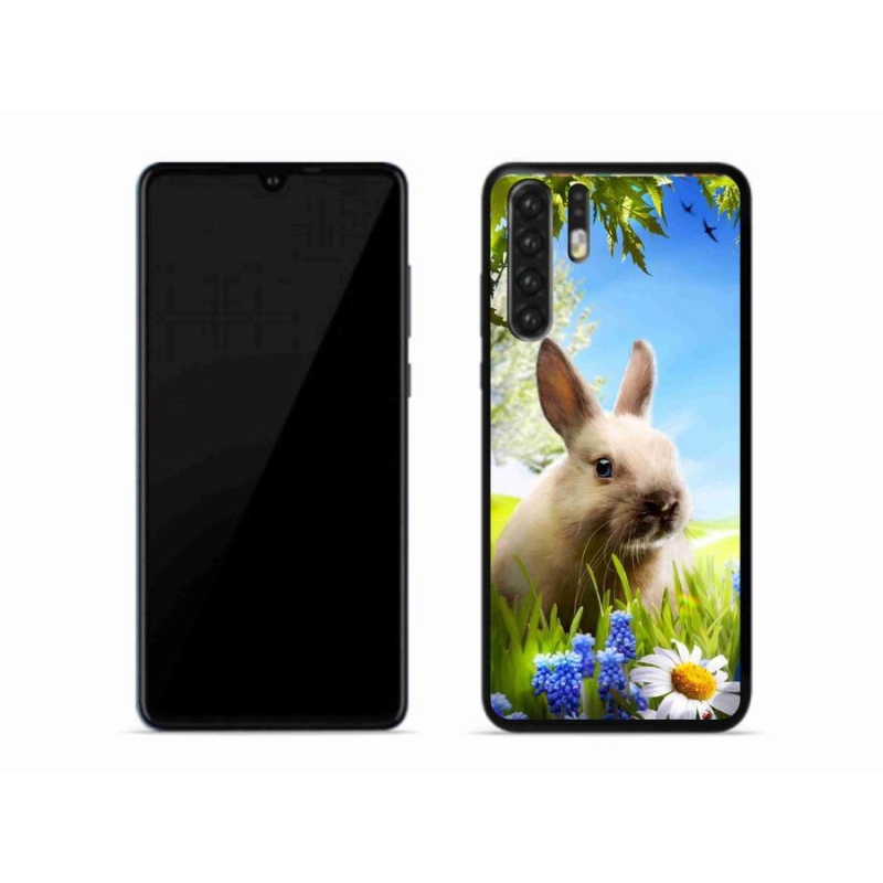 Gelový kryt mmCase na mobil Huawei P30 Pro - zajíček