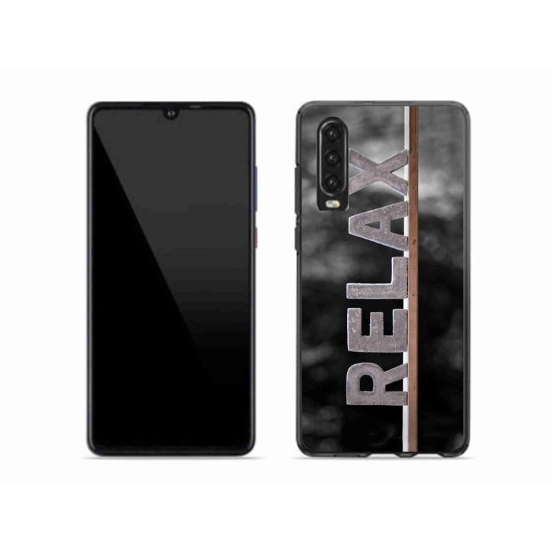 Gelový kryt mmCase na mobil Huawei P30 - relax 1