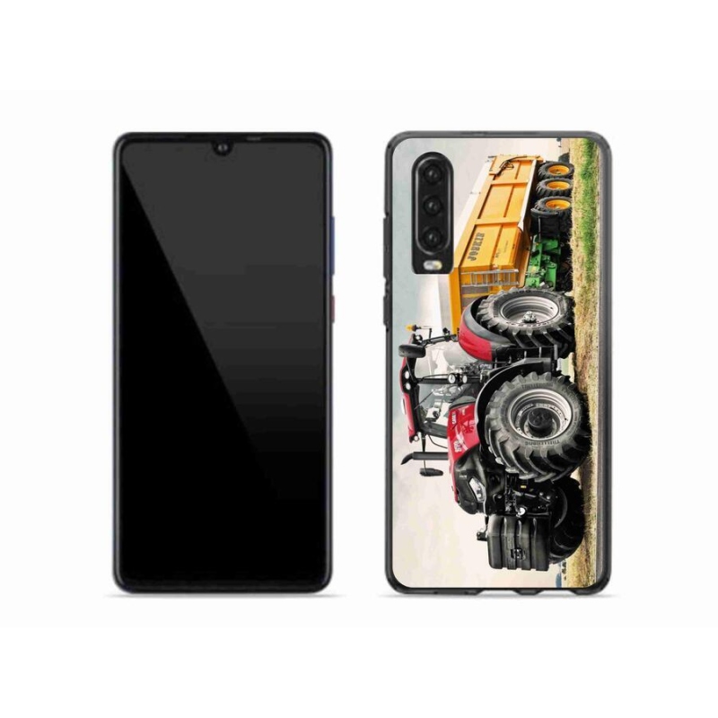Gelový kryt mmCase na mobil Huawei P30 - traktor 3