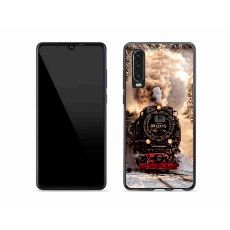 Gelový kryt mmCase na mobil Huawei P30 - vlak