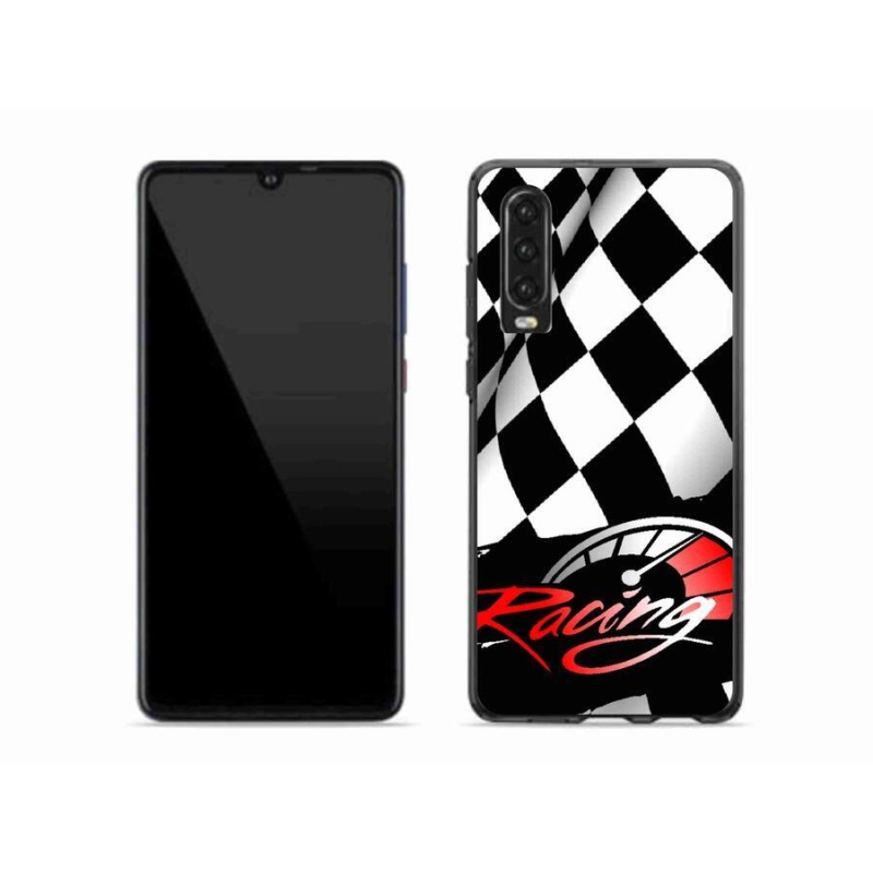 Gelový kryt mmCase na mobil Huawei P30 - závodění