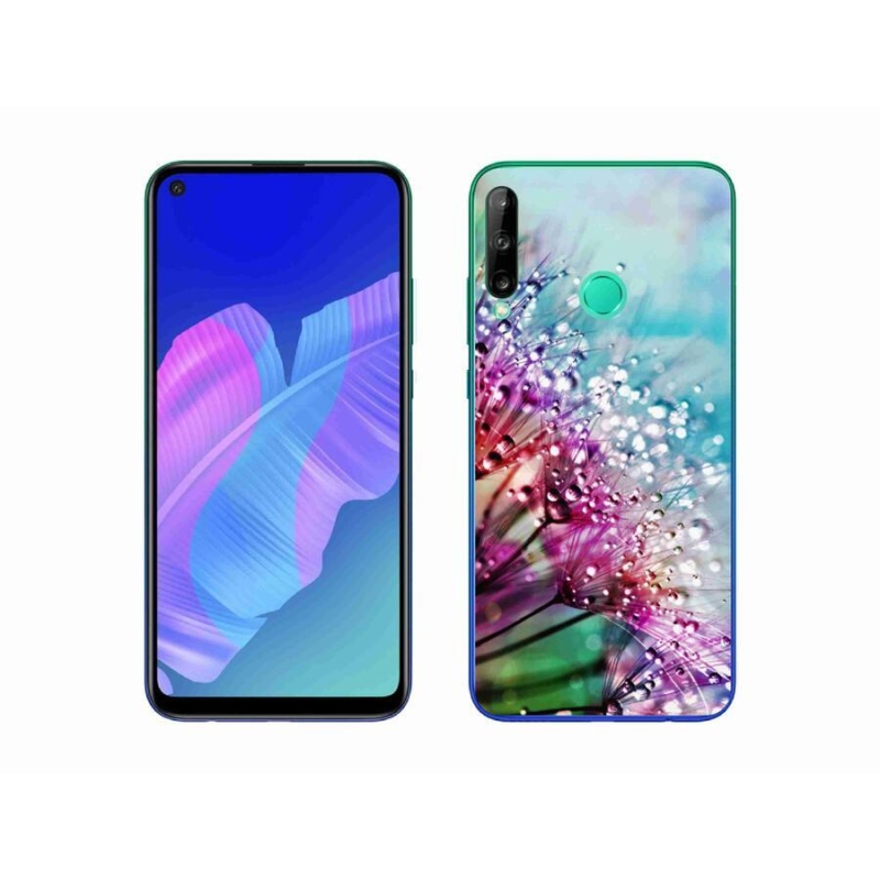 Gelový kryt mmCase na mobil Huawei P40 Lite E - barevné květy