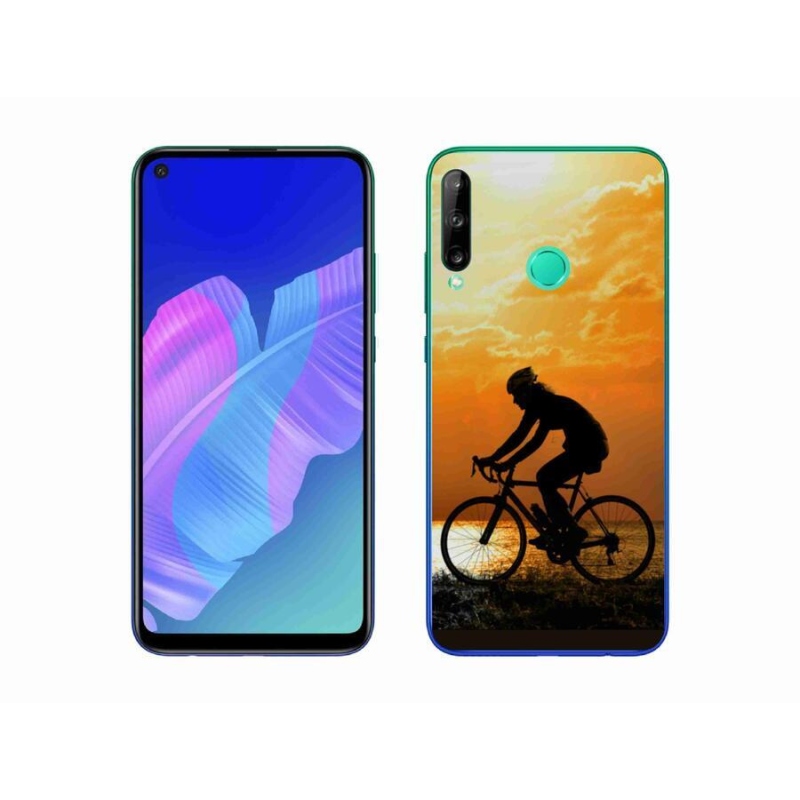 Gelový kryt mmCase na mobil Huawei P40 Lite E - cyklovýlet