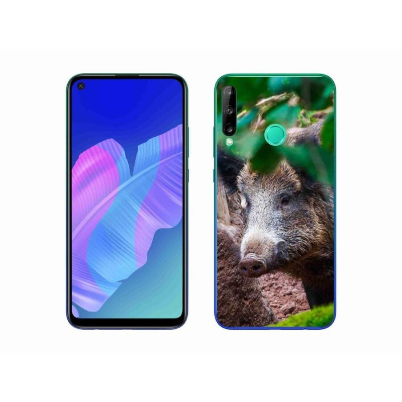 Gelový kryt mmCase na mobil Huawei P40 Lite E - divoké prase