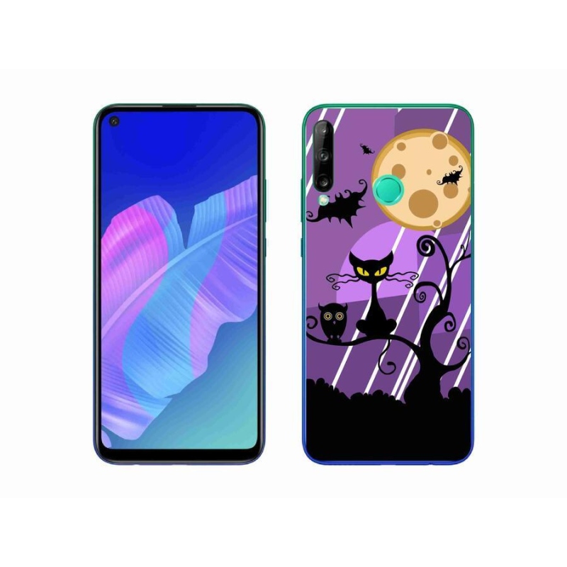 Gelový kryt mmCase na mobil Huawei P40 Lite E - halloween