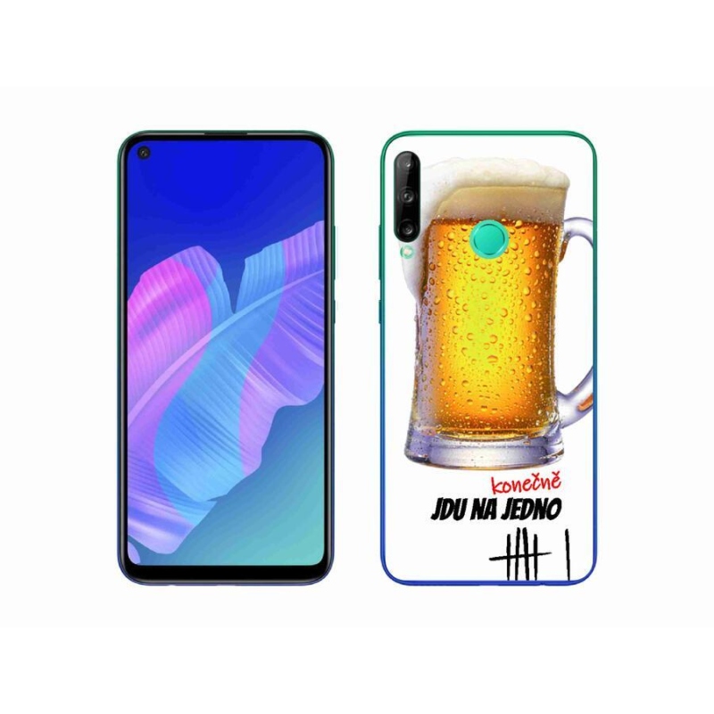 Gelový kryt mmCase na mobil Huawei P40 Lite E - jdu na jedno