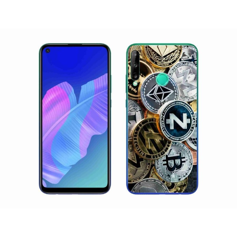 Gelový kryt mmCase na mobil Huawei P40 Lite E - kryptoměny