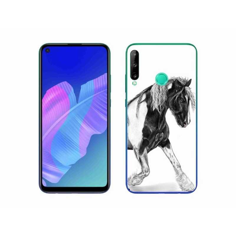 Gelový kryt mmCase na mobil Huawei P40 Lite E - kůň