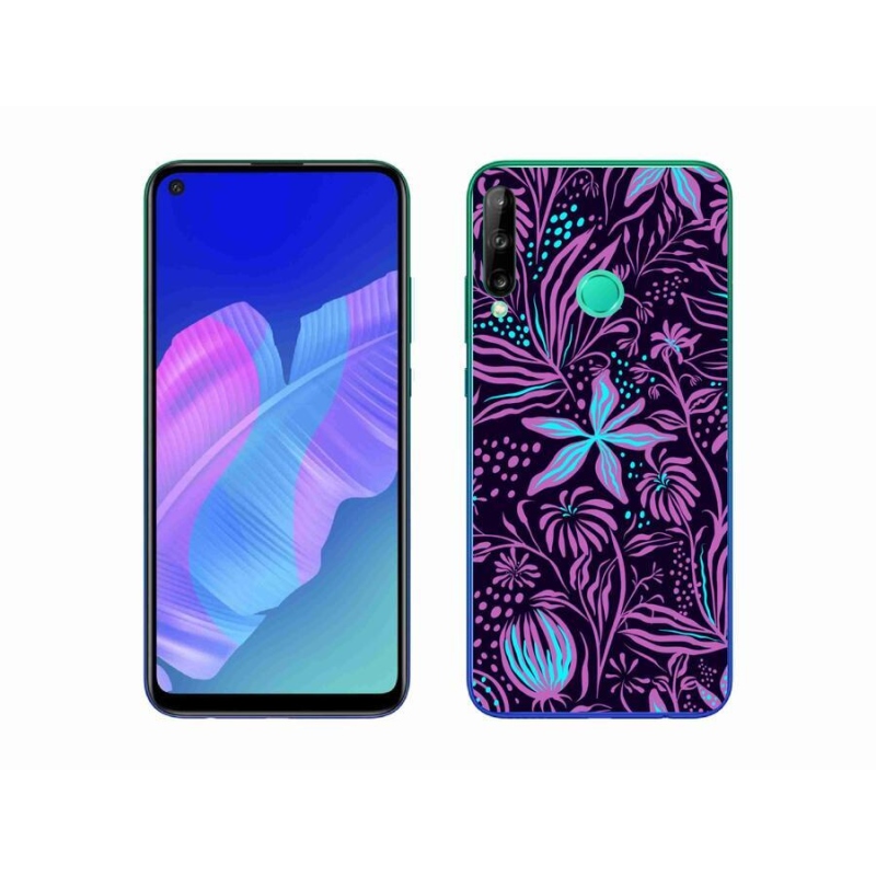 Gelový kryt mmCase na mobil Huawei P40 Lite E - květiny 2