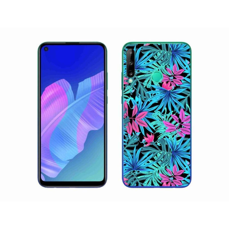 Gelový kryt mmCase na mobil Huawei P40 Lite E - květiny 3