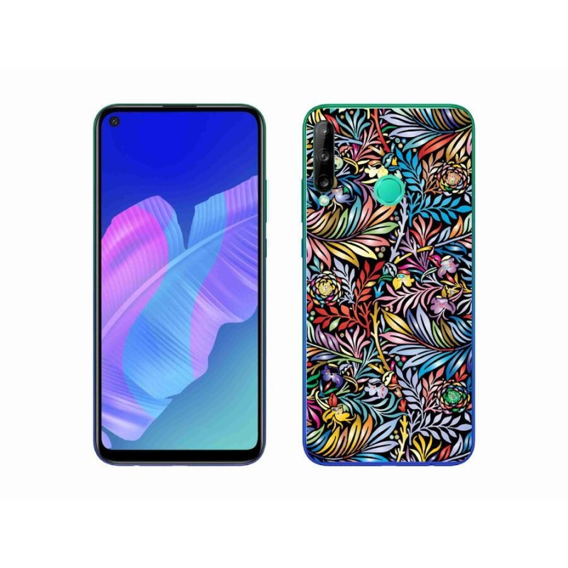 Gelový kryt mmCase na mobil Huawei P40 Lite E - květiny 5