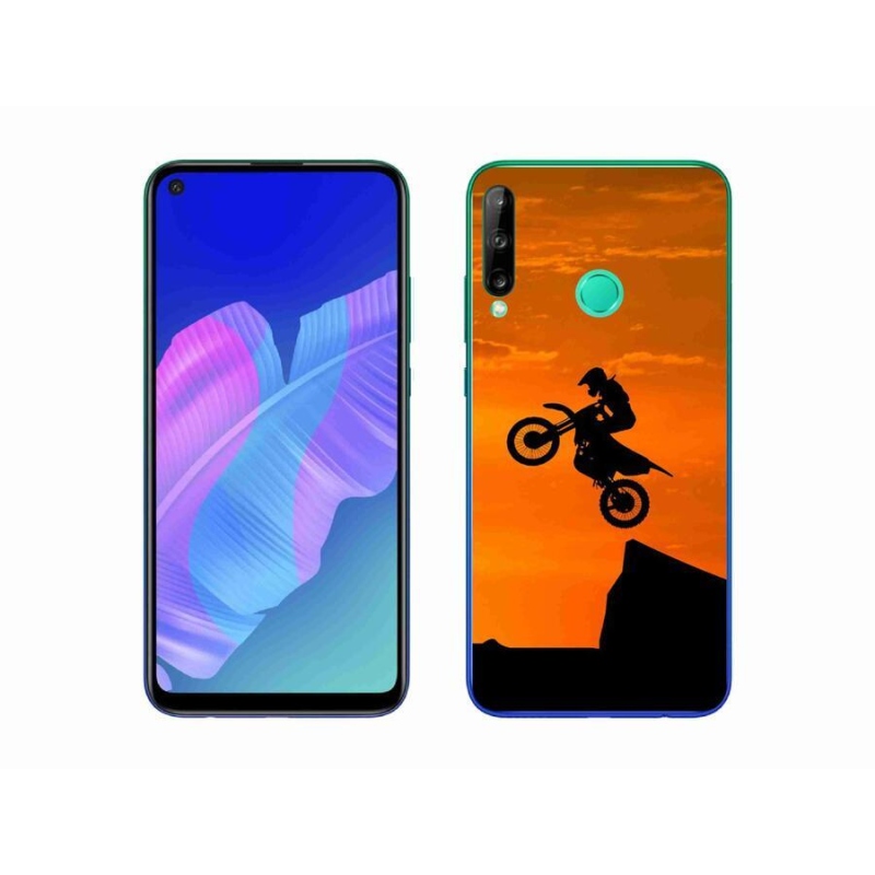 Gelový kryt mmCase na mobil Huawei P40 Lite E - motocross