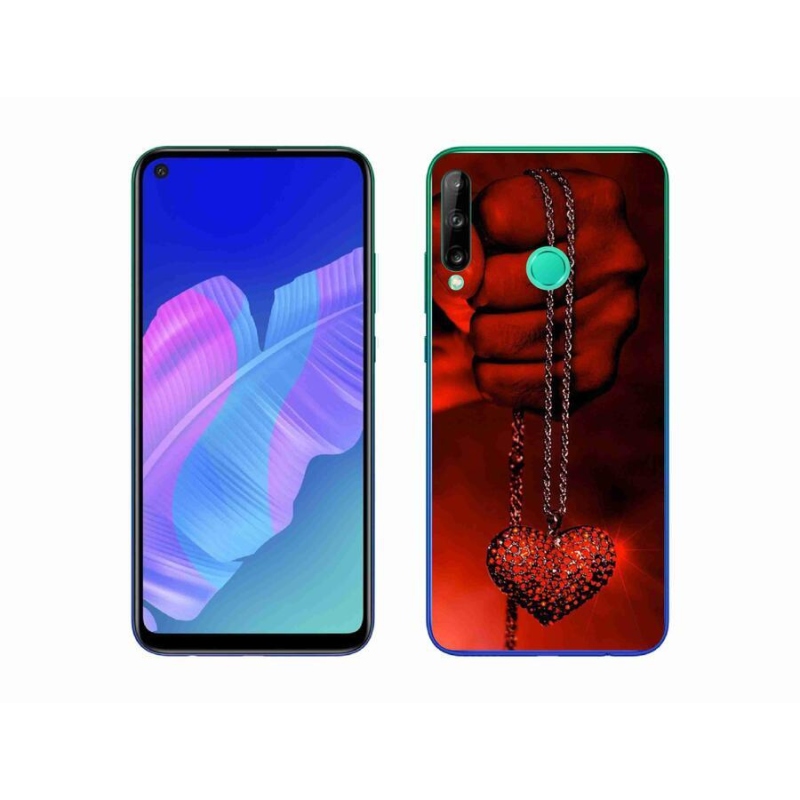 Gelový kryt mmCase na mobil Huawei P40 Lite E - náhrdelník