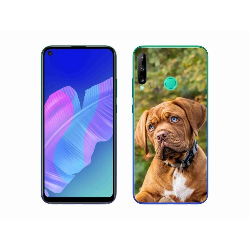 Gelový kryt mmCase na mobil Huawei P40 Lite E - štěně