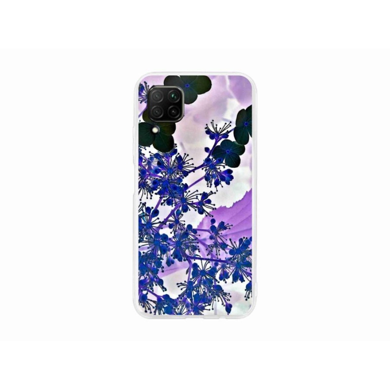 Gelový kryt mmCase na mobil Huawei P40 Lite - květ hortenzie