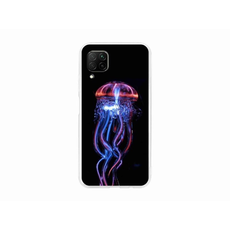 Gelový kryt mmCase na mobil Huawei P40 Lite - medúza