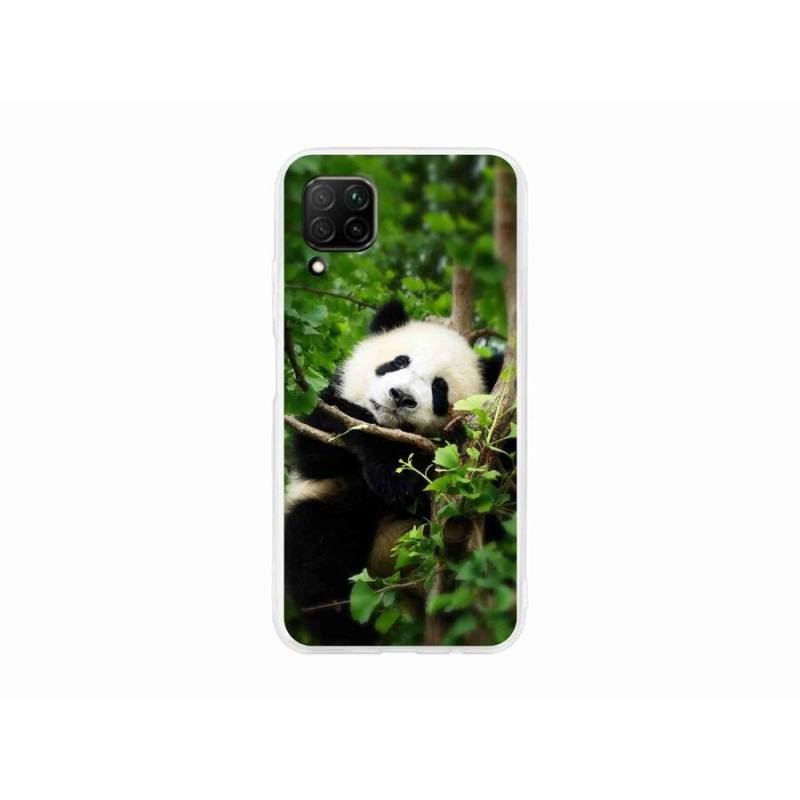 Gelový kryt mmCase na mobil Huawei P40 Lite - panda