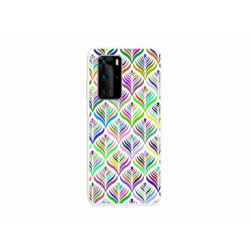 Gelový kryt mmCase na mobil Huawei P40 Pro - abstrakt 15