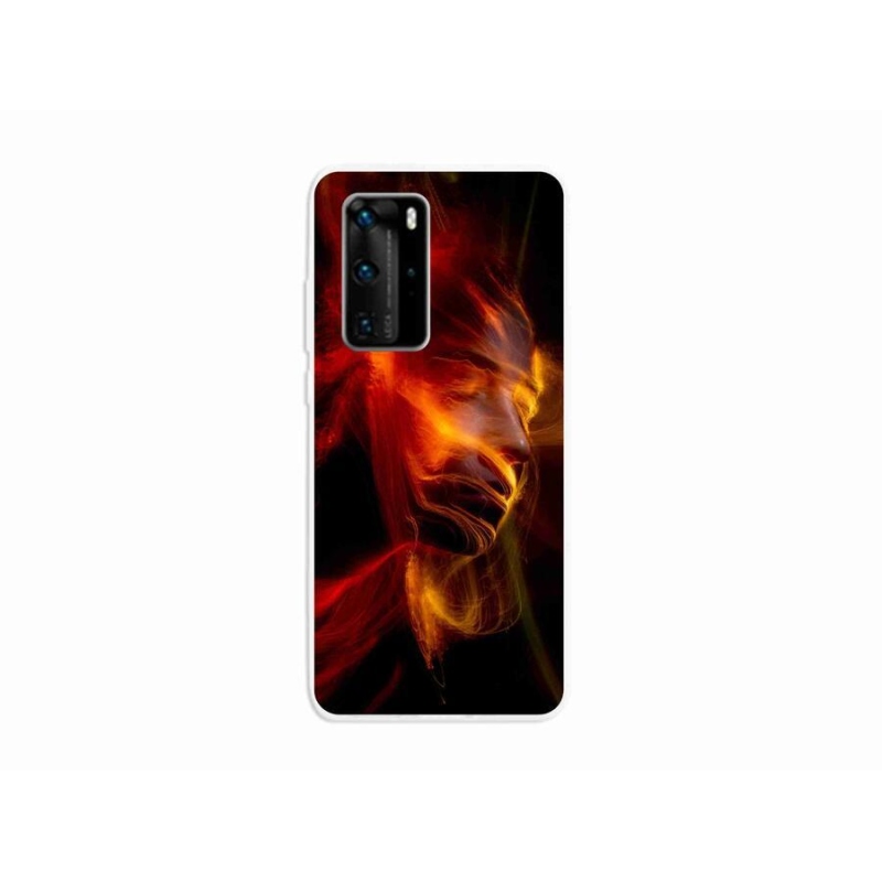 Gelový kryt mmCase na mobil Huawei P40 Pro - abstrakt 18