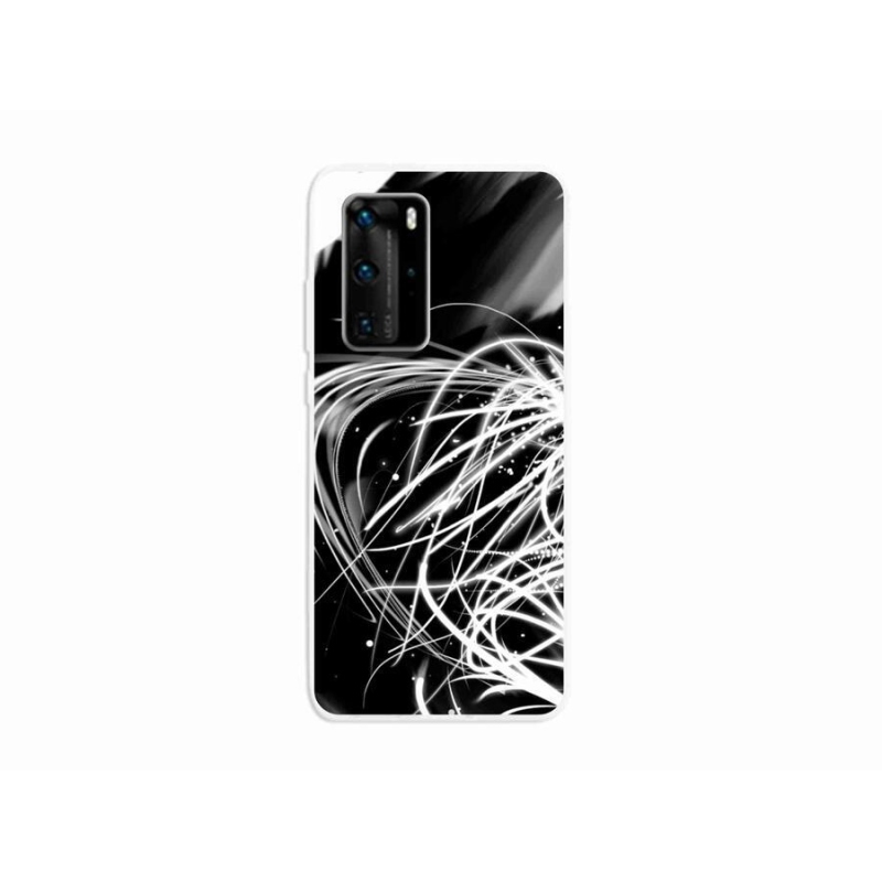 Gelový kryt mmCase na mobil Huawei P40 Pro - abstrakt 2