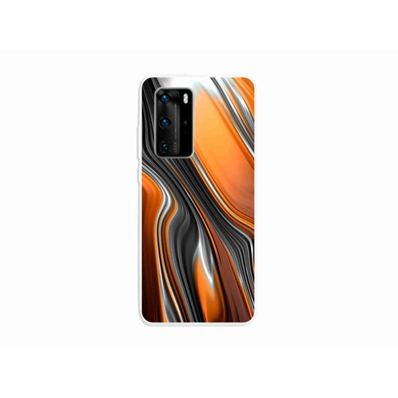 Gelový kryt mmCase na mobil Huawei P40 Pro - abstrakt 3