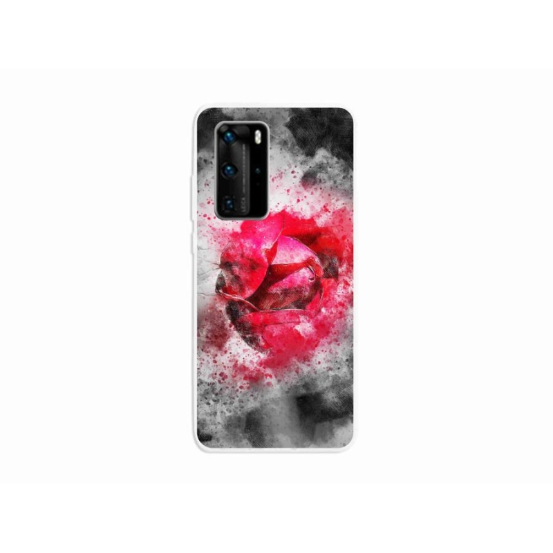 Gelový kryt mmCase na mobil Huawei P40 Pro - abstrakt 9