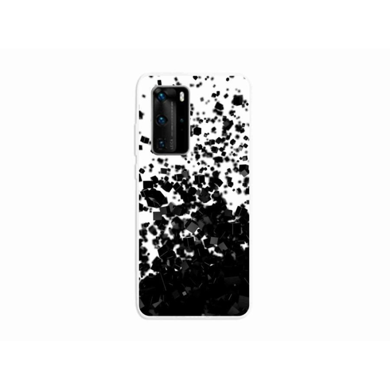 Gelový kryt mmCase na mobil Huawei P40 Pro - abstraktní vzor 1