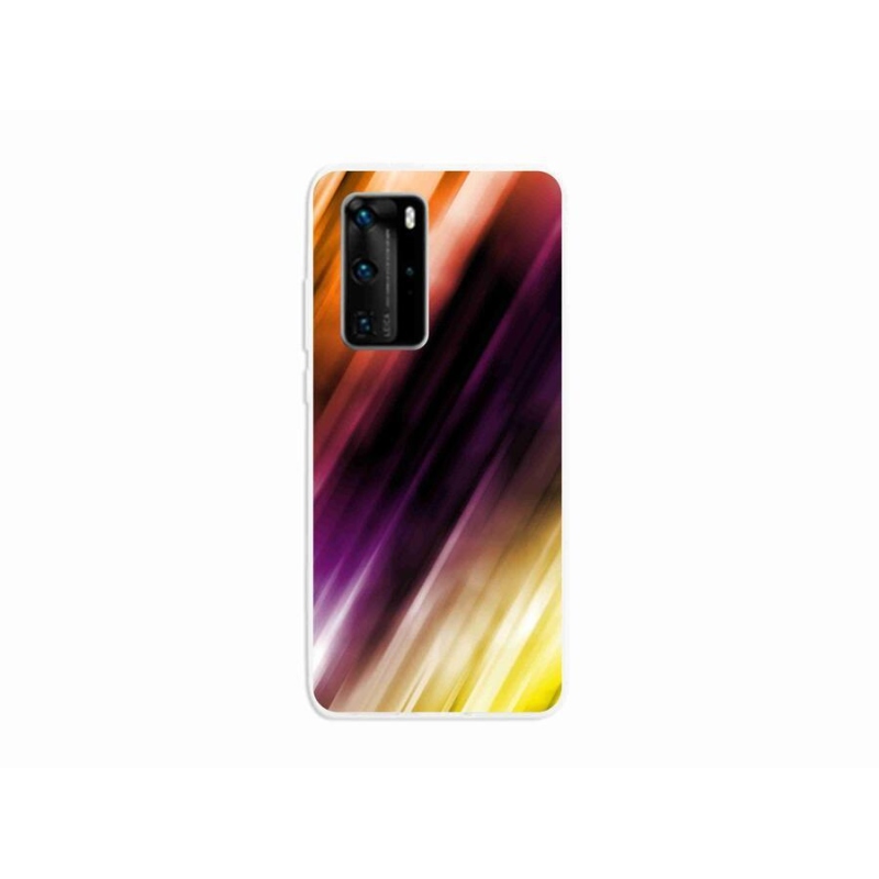 Gelový kryt mmCase na mobil Huawei P40 Pro - abstraktní vzor 5