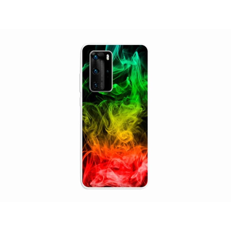Gelový kryt mmCase na mobil Huawei P40 Pro - abstraktní vzor 7