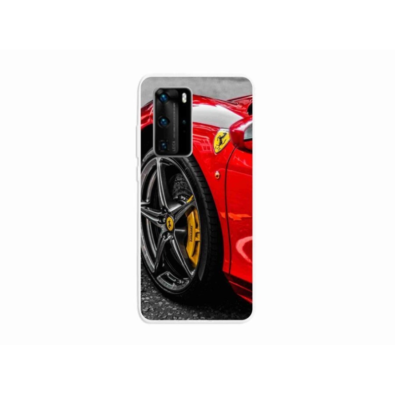 Gelový kryt mmCase na mobil Huawei P40 Pro - auto 1
