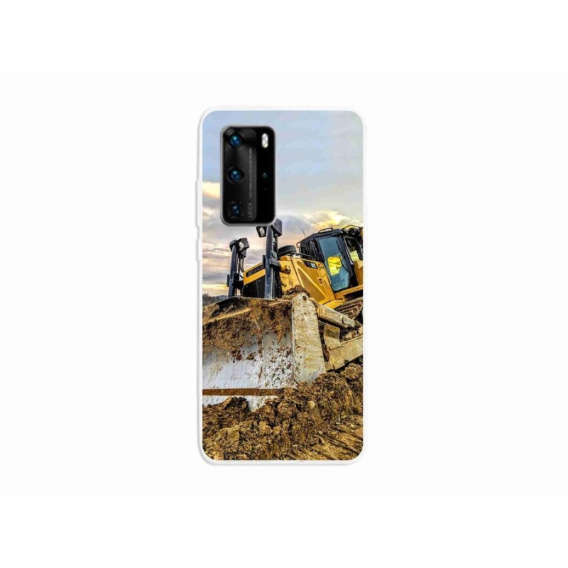 Gelový kryt mmCase na mobil Huawei P40 Pro - bagr