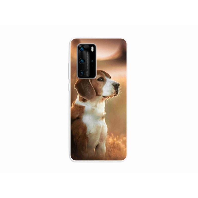 Gelový kryt mmCase na mobil Huawei P40 Pro - bígl