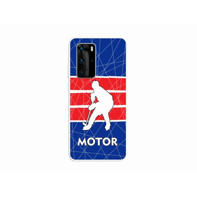 Gelový kryt mmCase na mobil Huawei P40 Pro - Motor