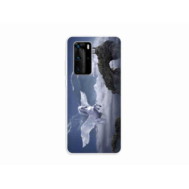 Gelový kryt mmCase na mobil Huawei P40 Pro - pegas