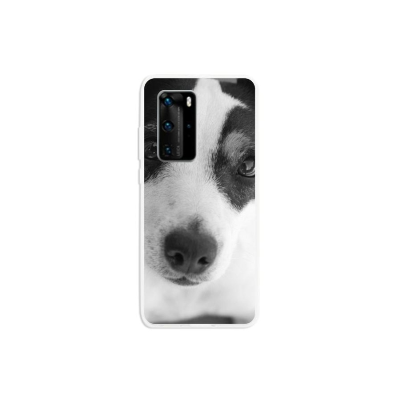 Gelový kryt mmCase na mobil Huawei P40 Pro - pes