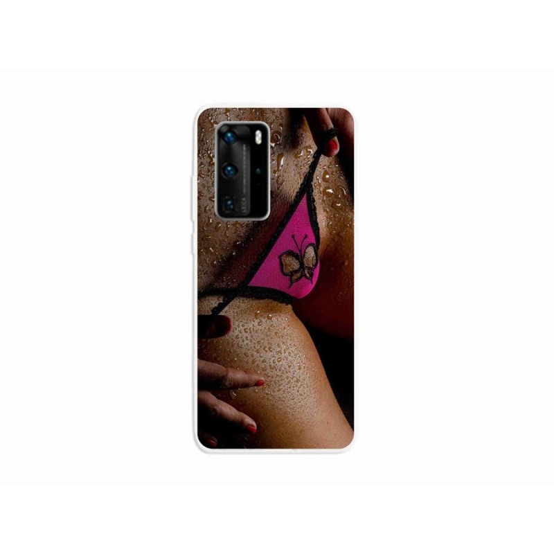 Gelový kryt mmCase na mobil Huawei P40 Pro - sexy žena