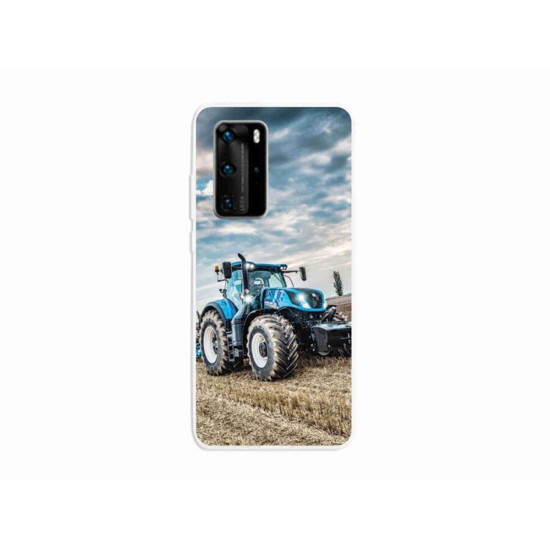 Gelový kryt mmCase na mobil Huawei P40 Pro - traktor 2