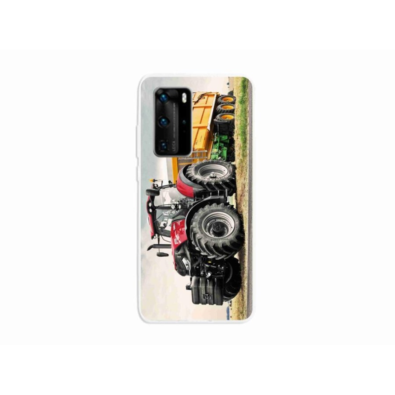 Gelový kryt mmCase na mobil Huawei P40 Pro - traktor 3