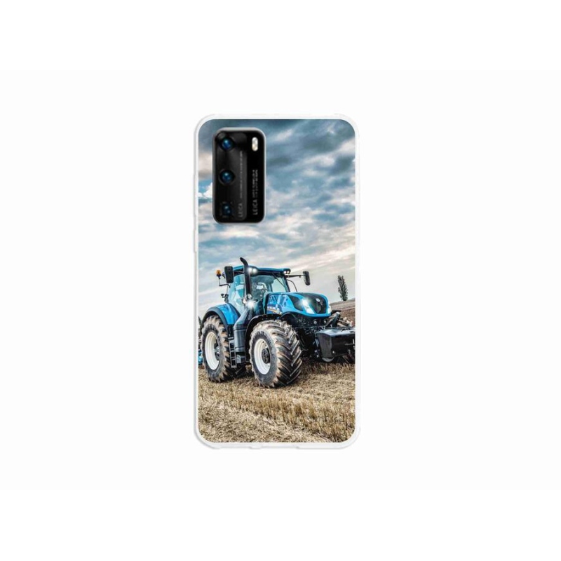 Gelový kryt mmCase na mobil Huawei P40 - traktor 2