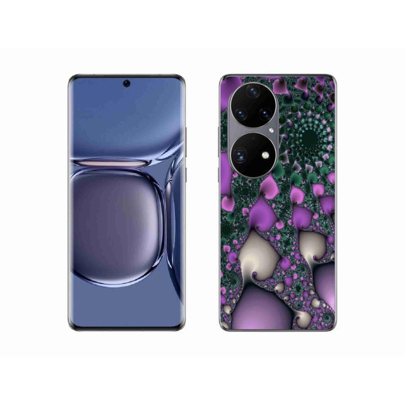 Gelový kryt mmCase na mobil Huawei P50 Pro - abstrakt 7