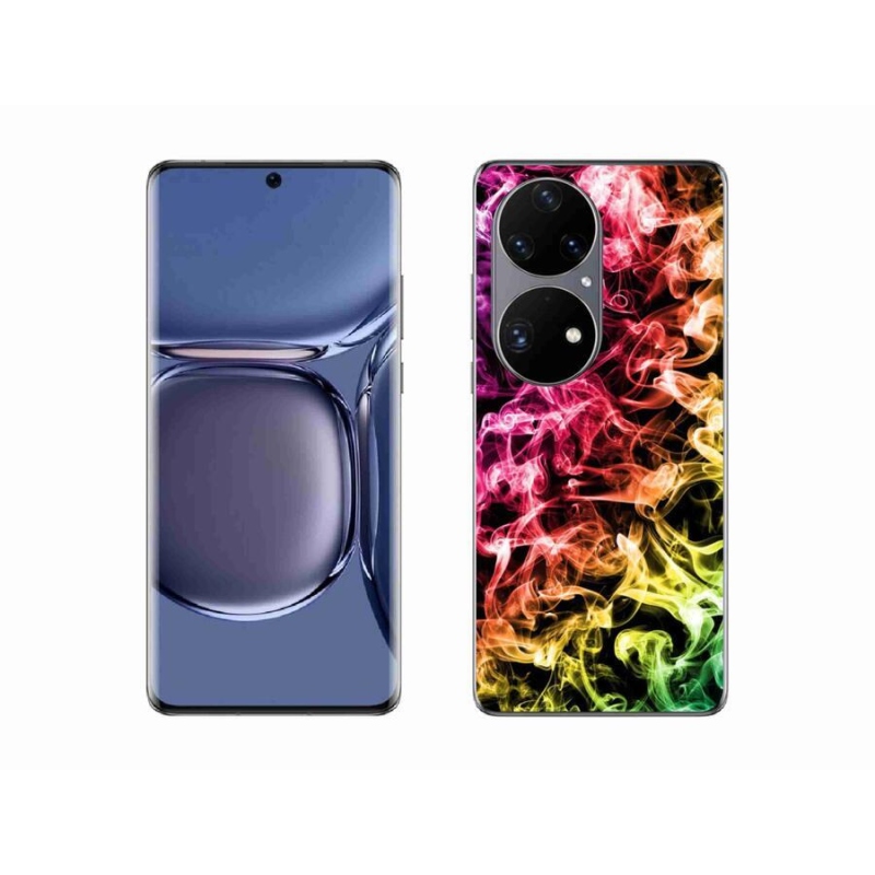 Gelový kryt mmCase na mobil Huawei P50 Pro - abstraktní vzor 6