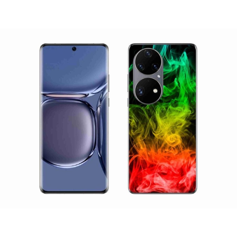 Gelový kryt mmCase na mobil Huawei P50 Pro - abstraktní vzor 7