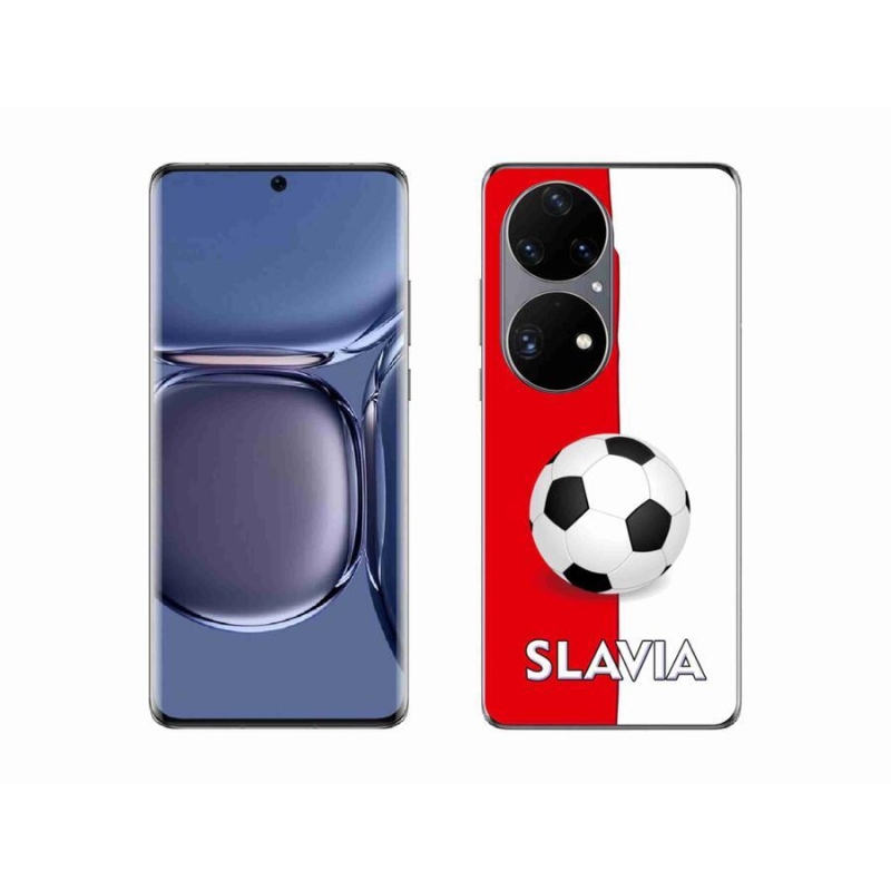Gelový kryt mmCase na mobil Huawei P50 Pro - fotbal 2