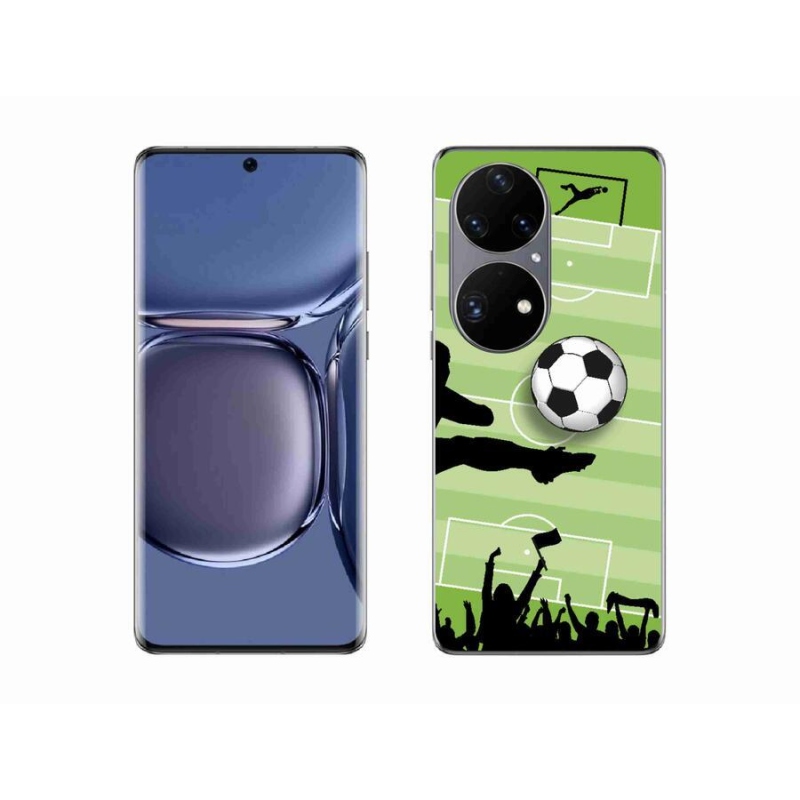 Gelový kryt mmCase na mobil Huawei P50 Pro - fotbal 3