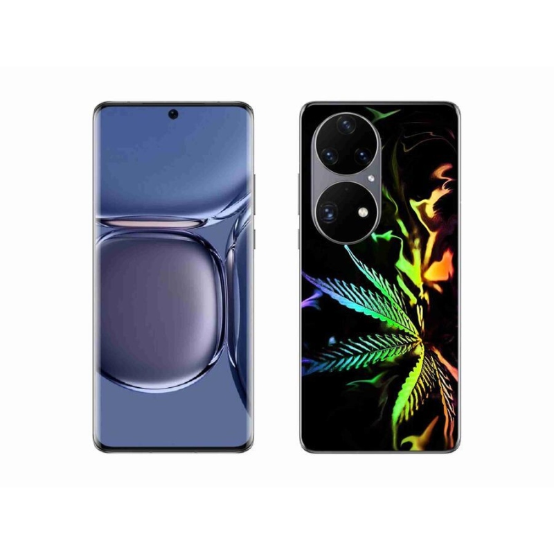 Gelový kryt mmCase na mobil Huawei P50 Pro - konopí 2