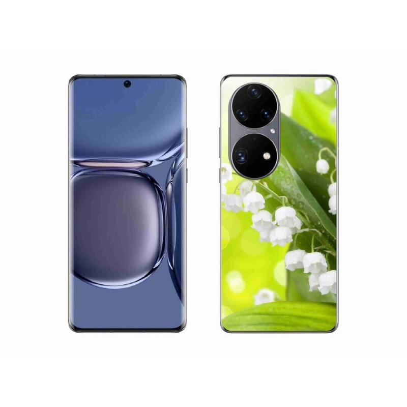 Gelový kryt mmCase na mobil Huawei P50 Pro - konvalinka